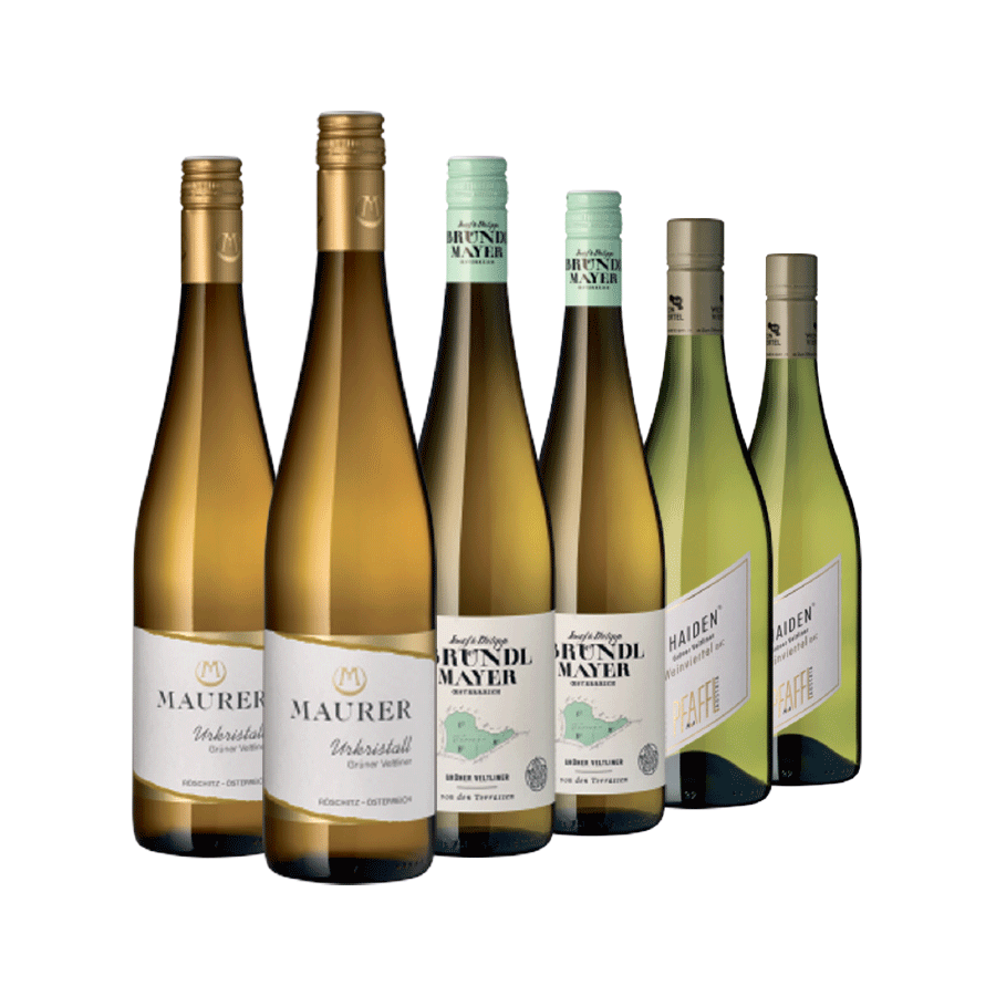 Produktabbildung: Weinauswahl „Trilogie des Pfefferls“