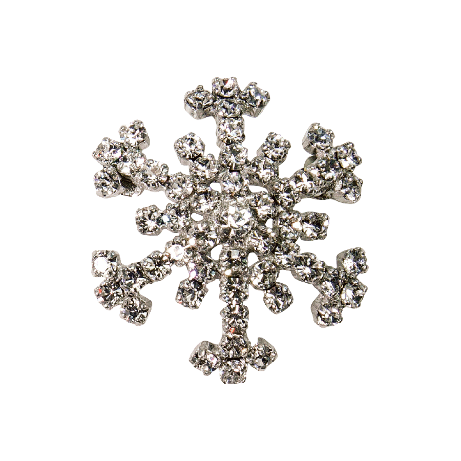 Produktabbildung: Brosche „Schneeflocke“