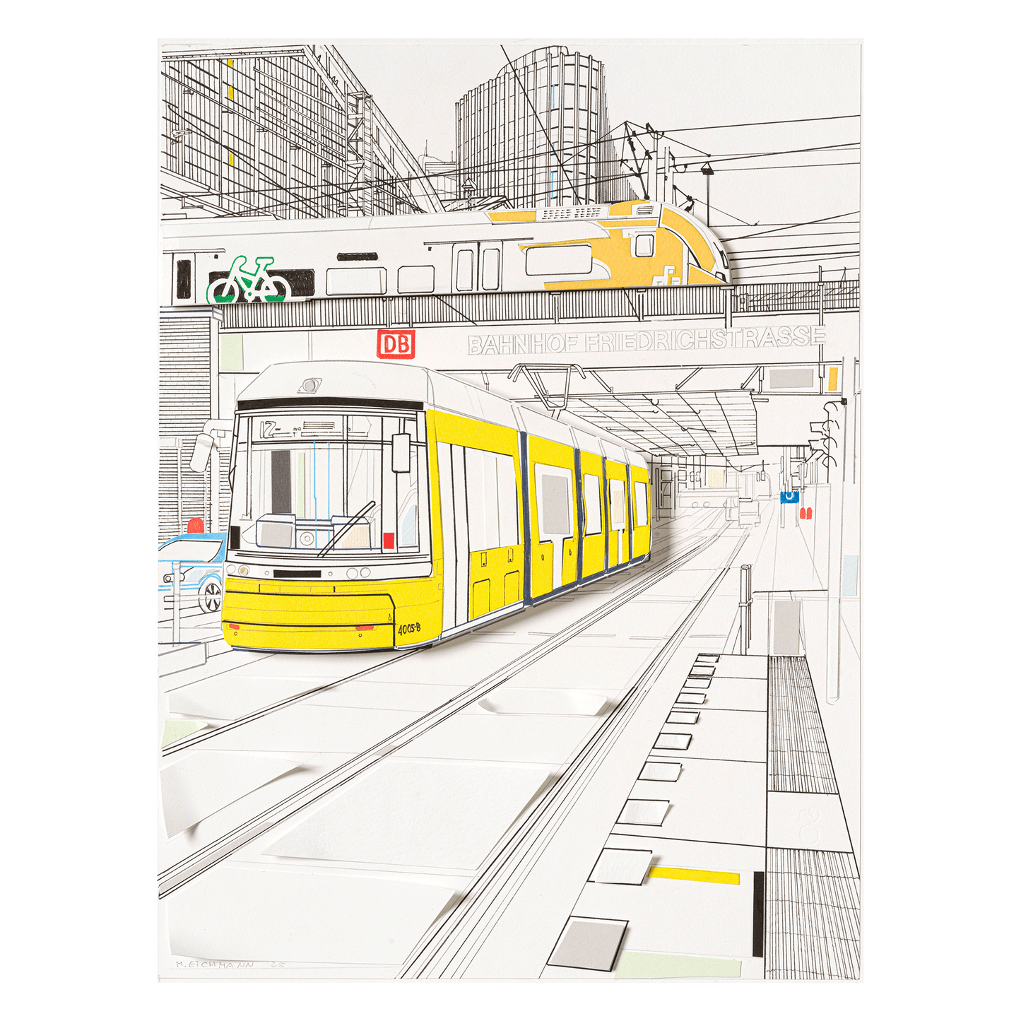 „Bahnhof Friedrichstrasse“, 2025