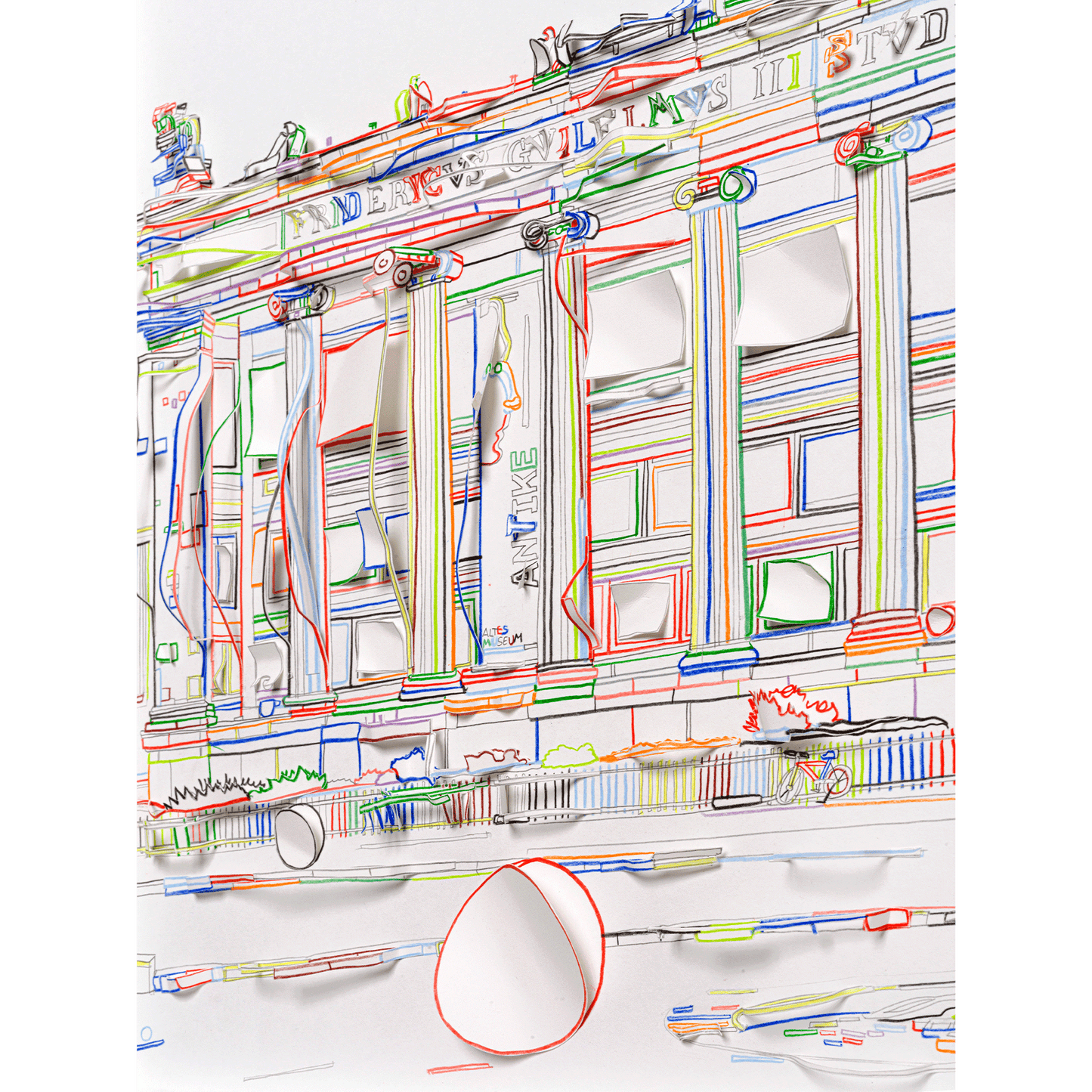 „Altes Museum“, 2 teilig, 2025