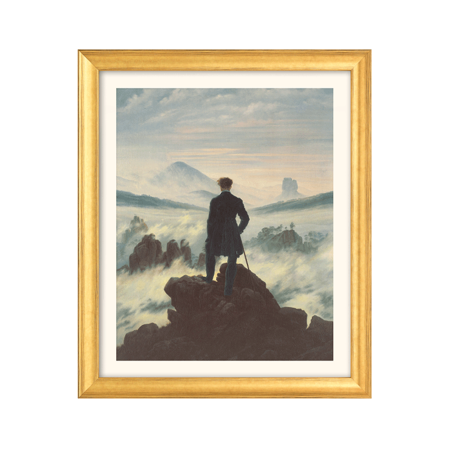Produktabbildung 1 „Der Wanderer über dem Nebelmeer“ (1818)