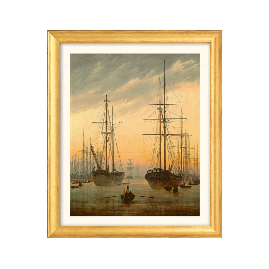 Produktabbildung 1 „Ansicht eines Hafens“ (1815 / 16)