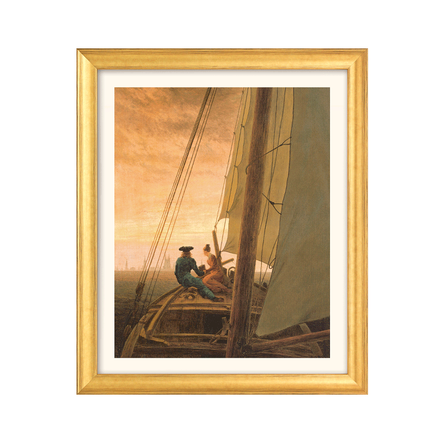 Produktabbildung 1 „Auf dem Segler“ (1818)