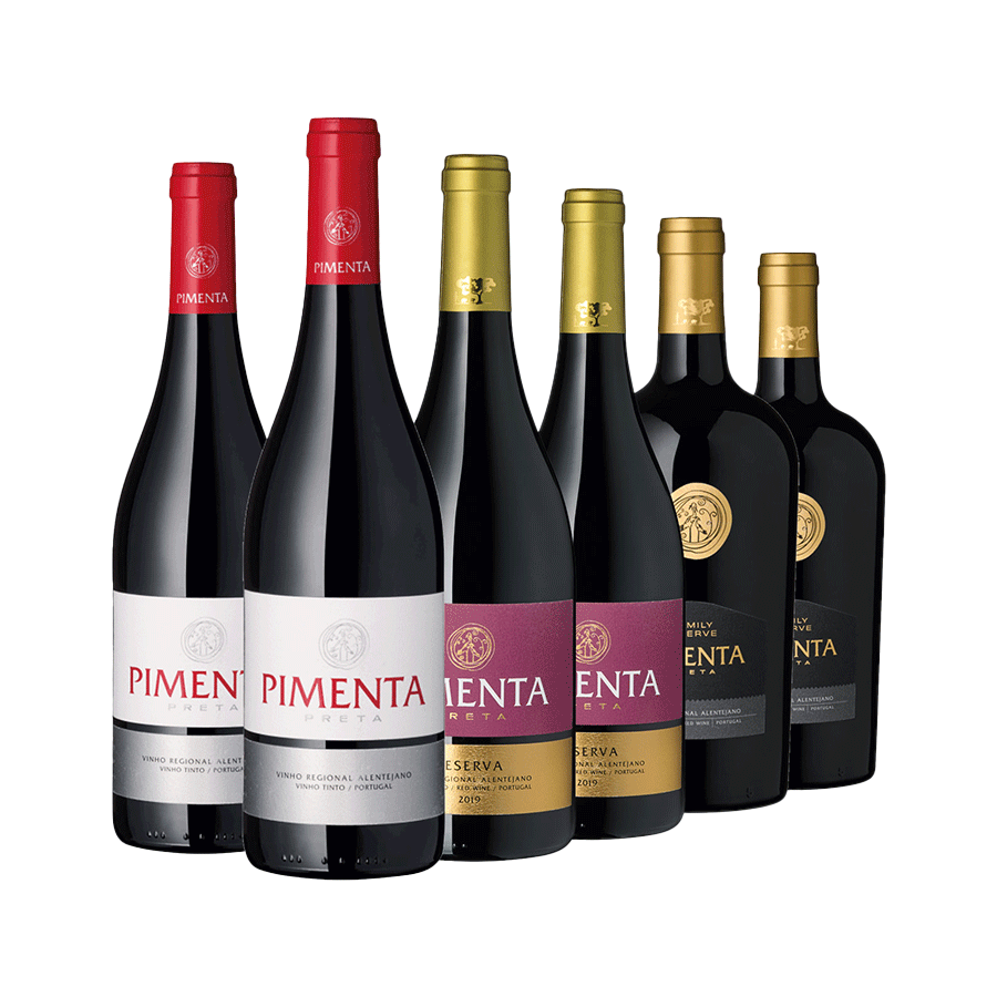 Produktabbildung 1 Weinauswahl „Portugiesischer Pfeffer“