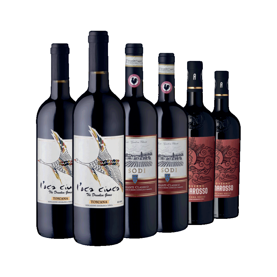 Produktabbildung: 1 Weinauswahl „Sapori di Toscana“