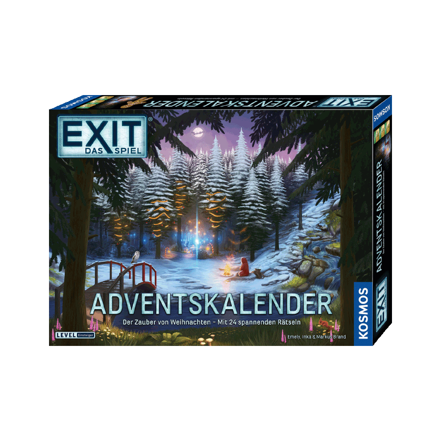 Produktabbildung: EXIT® - Das Spiel. Adventskalender: Der Zauber von Weihnachten