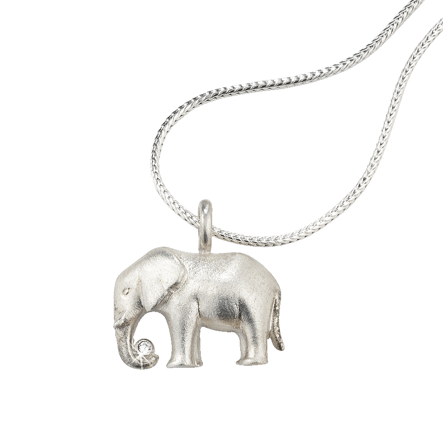 Produktabbildung 1 Collier „Glückselefant“