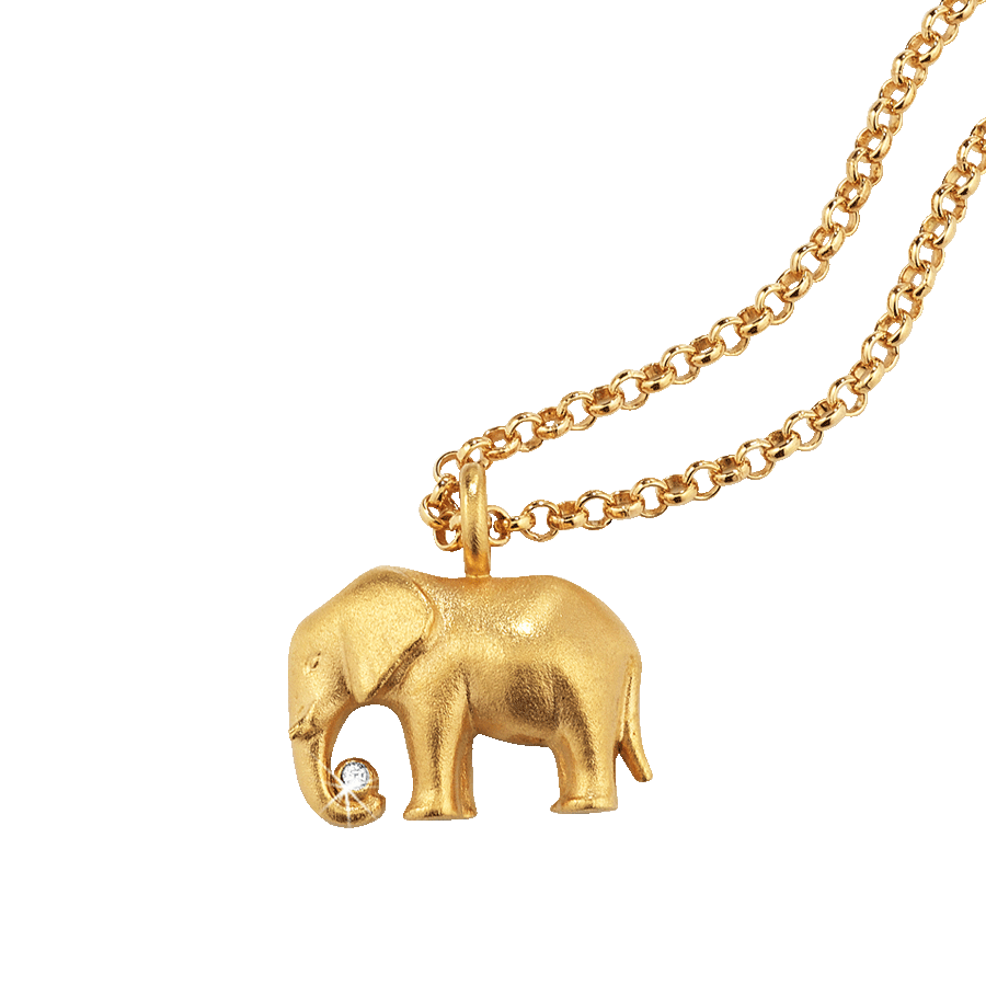 Produktabbildung 1 Collier „Glückselefant“