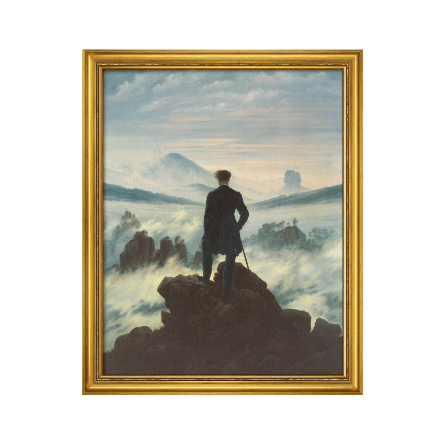 Produktabbildung 1 „Der Wanderer über dem Nebelmeer“ (1818)