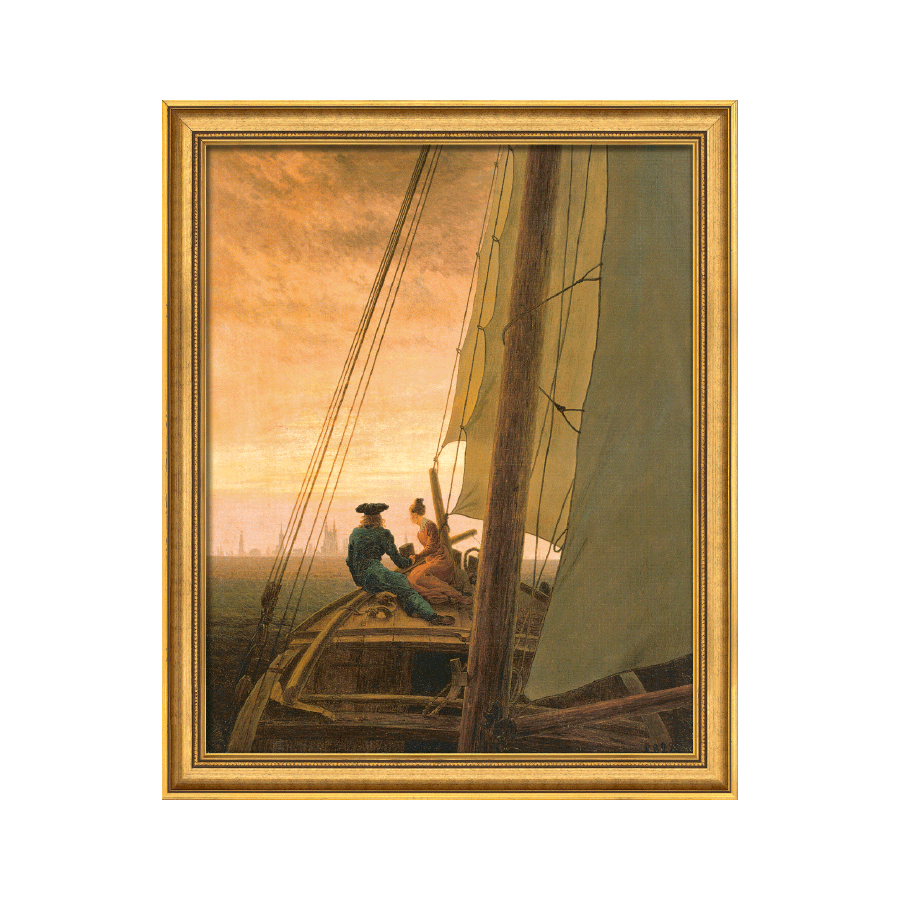 Produktabbildung 1 „Auf dem Segler“ (1818)