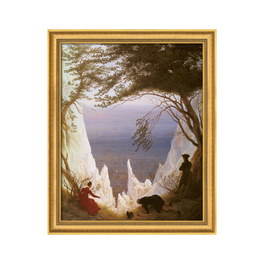 „Kreidefelsen auf Rügen“ (1818)