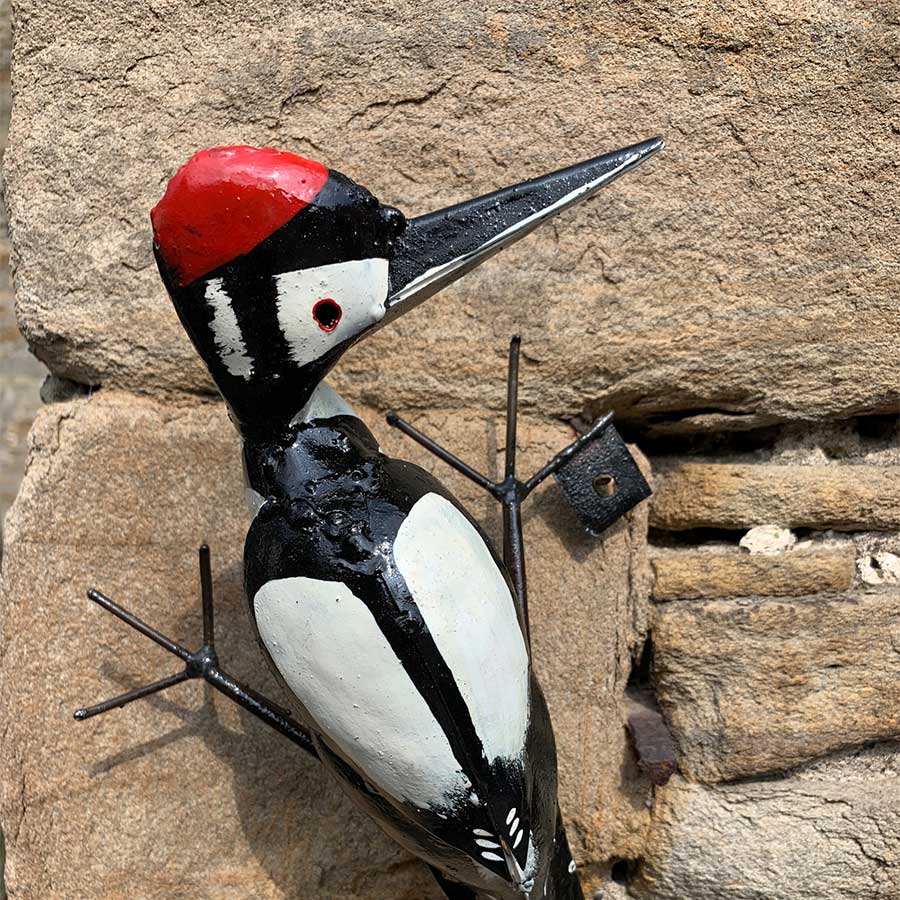 Produktabbildung 2 Gartenskulptur „Buntspecht“