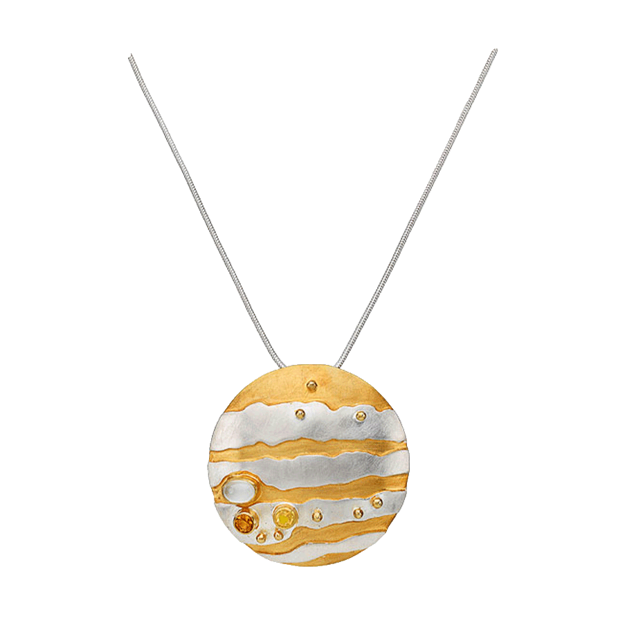 Produktabbildung 1 Collier / Brosche „Jupiter“