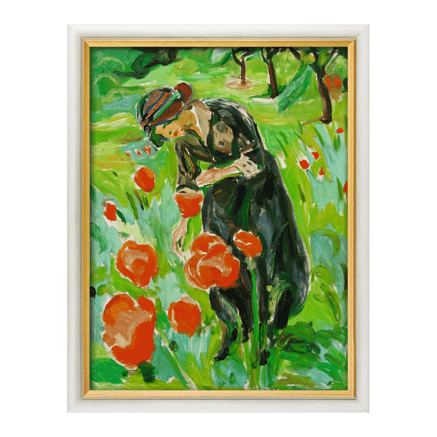 „Frau mit Mohnblumen“ (1918/19)