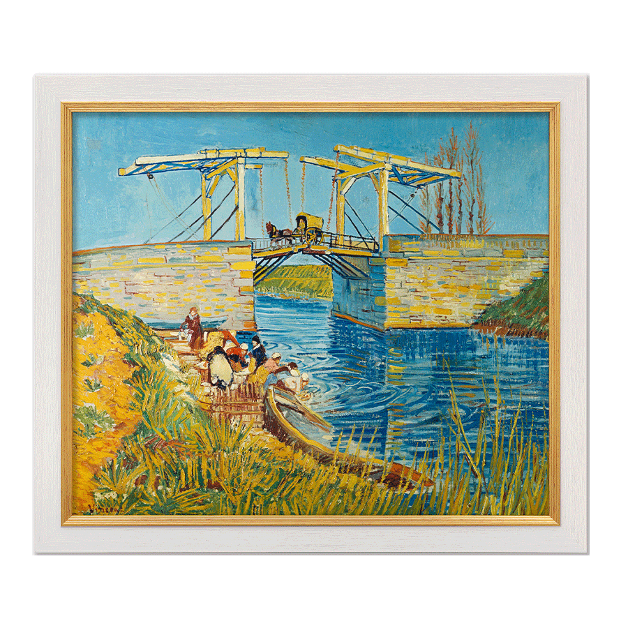 Produktabbildung 1 „Zugbrücke in Arles (Le Pont de Langlois)“ (1888)