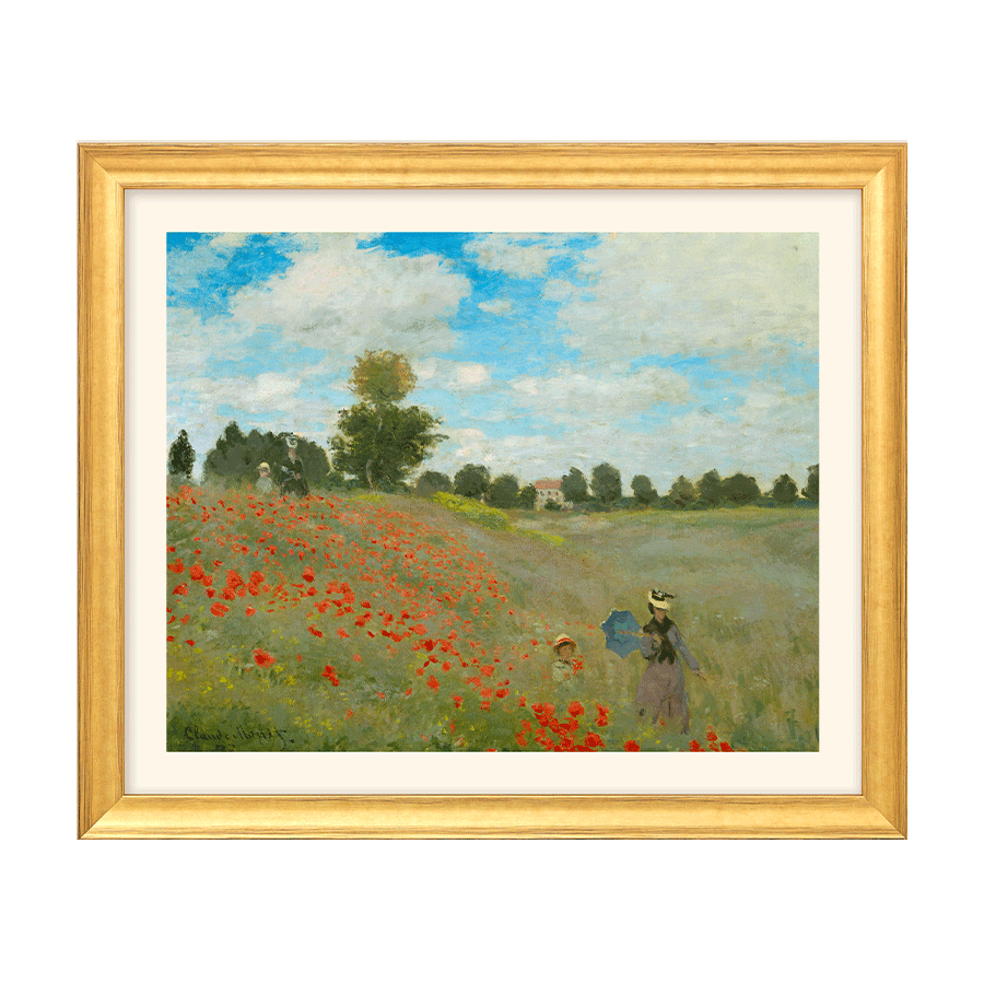 Produktabbildung 1 „Les coquelicots à Argenteuil (Das Mohnfeld bei Argenteuil)“ (1873)