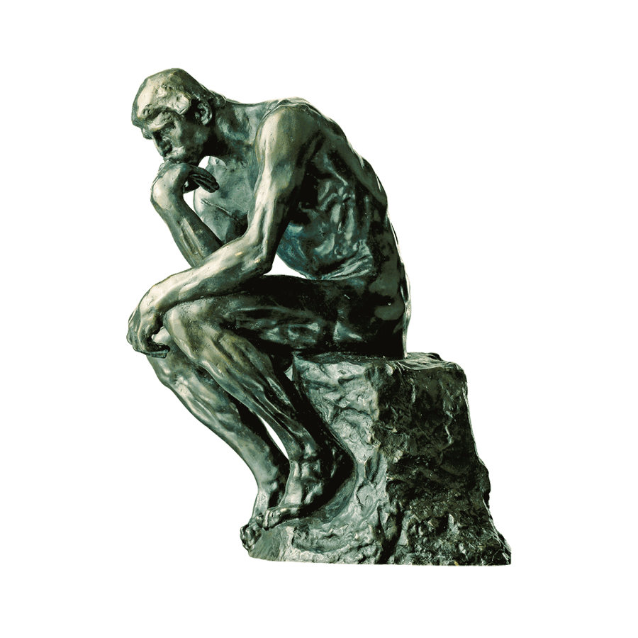 Produktabbildung 1 „Der Denker“ (1880)