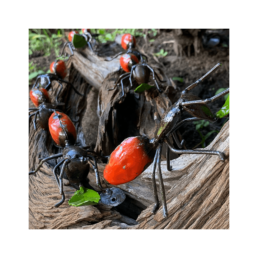 Produktabbildung 2 Gartenskulptur „Ameisentrio“