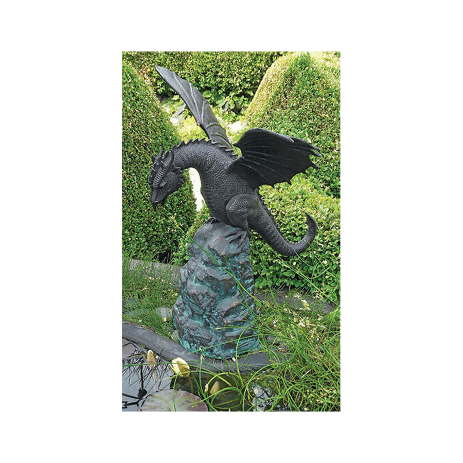 Gartenskulptur „Altenglischer Felsendrache“