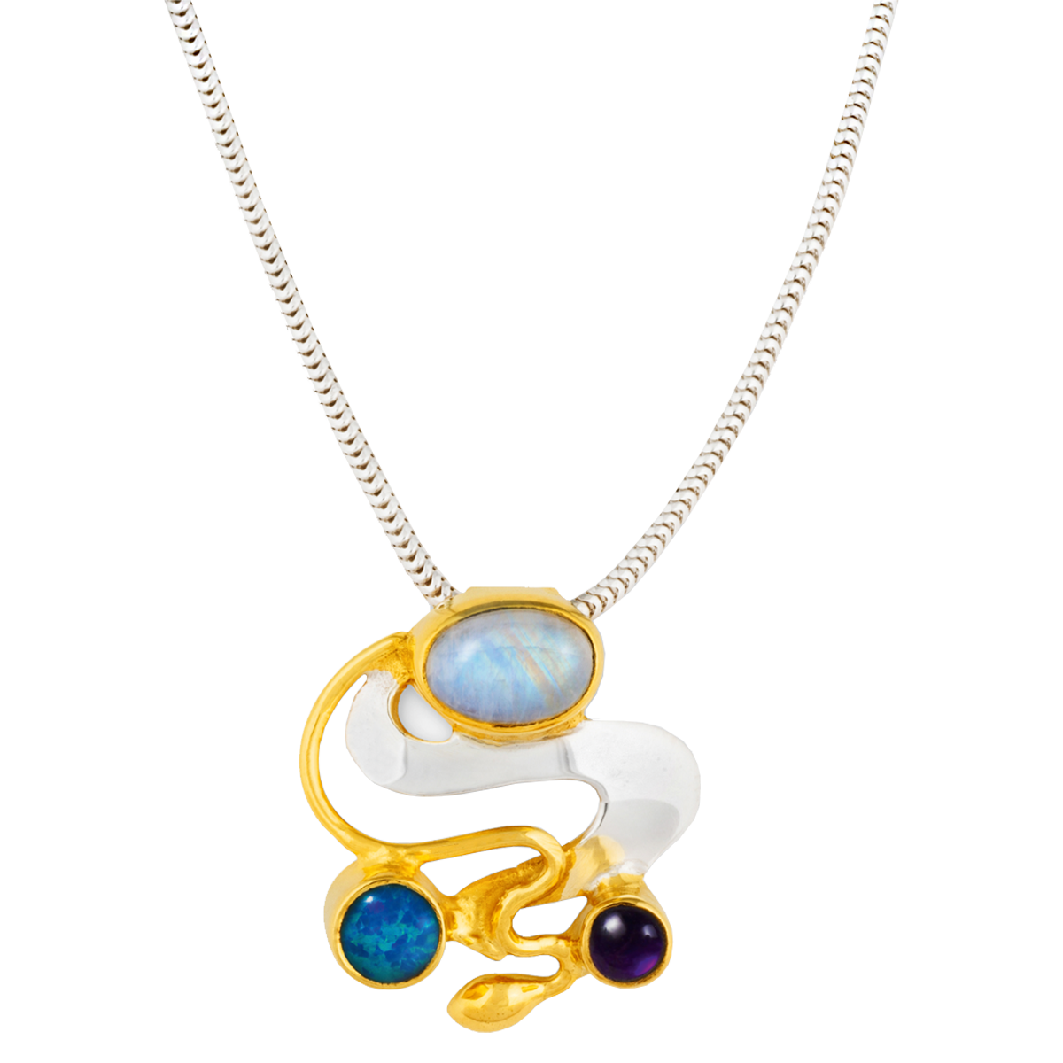 Produktabbildung 1 Collier „Les Lumières de Monet“