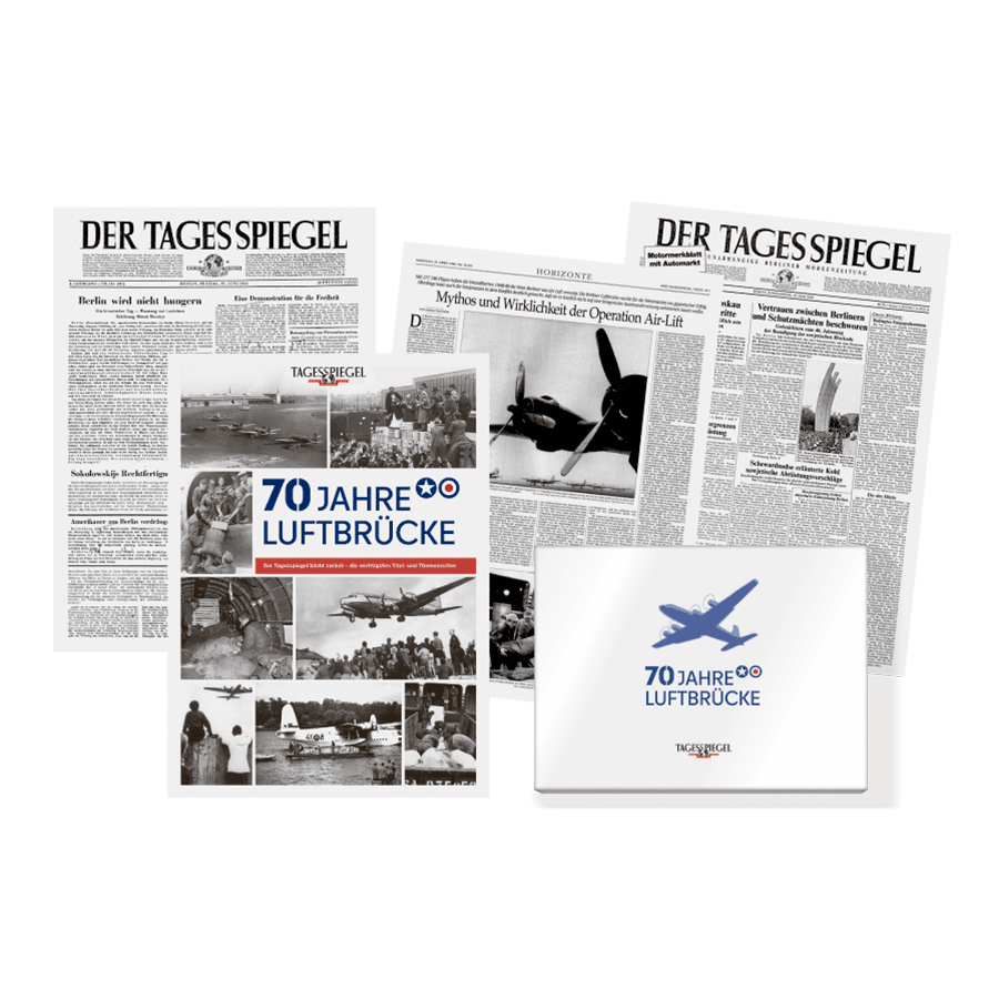 Produktabbildung 1 Tagesspiegel Dokumentation „70 Jahre Luftbrücke“
