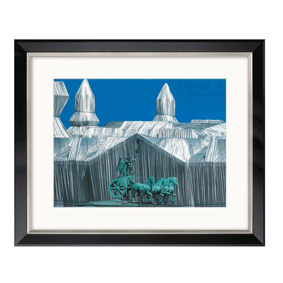 Produktabbildung 1 Tagesspiegel Edition „Verhüllter Reichstag mit Quadriga“ schwarz