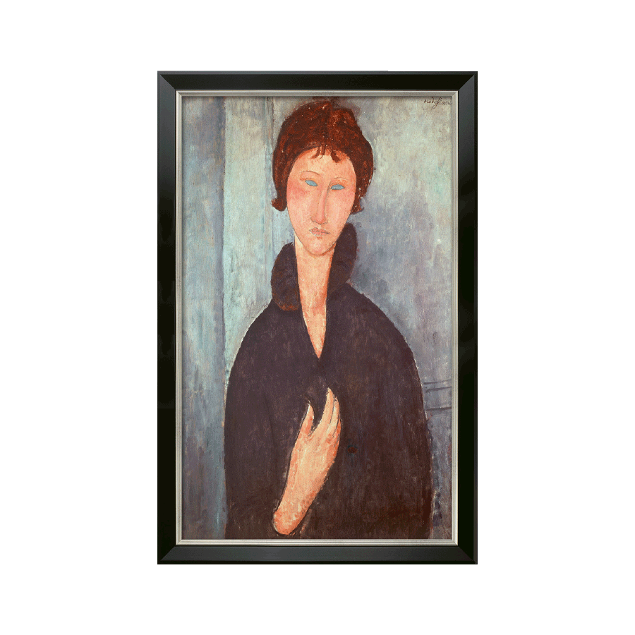 Produktabbildung 1 „Frau mit blauen Augen“ (1918)