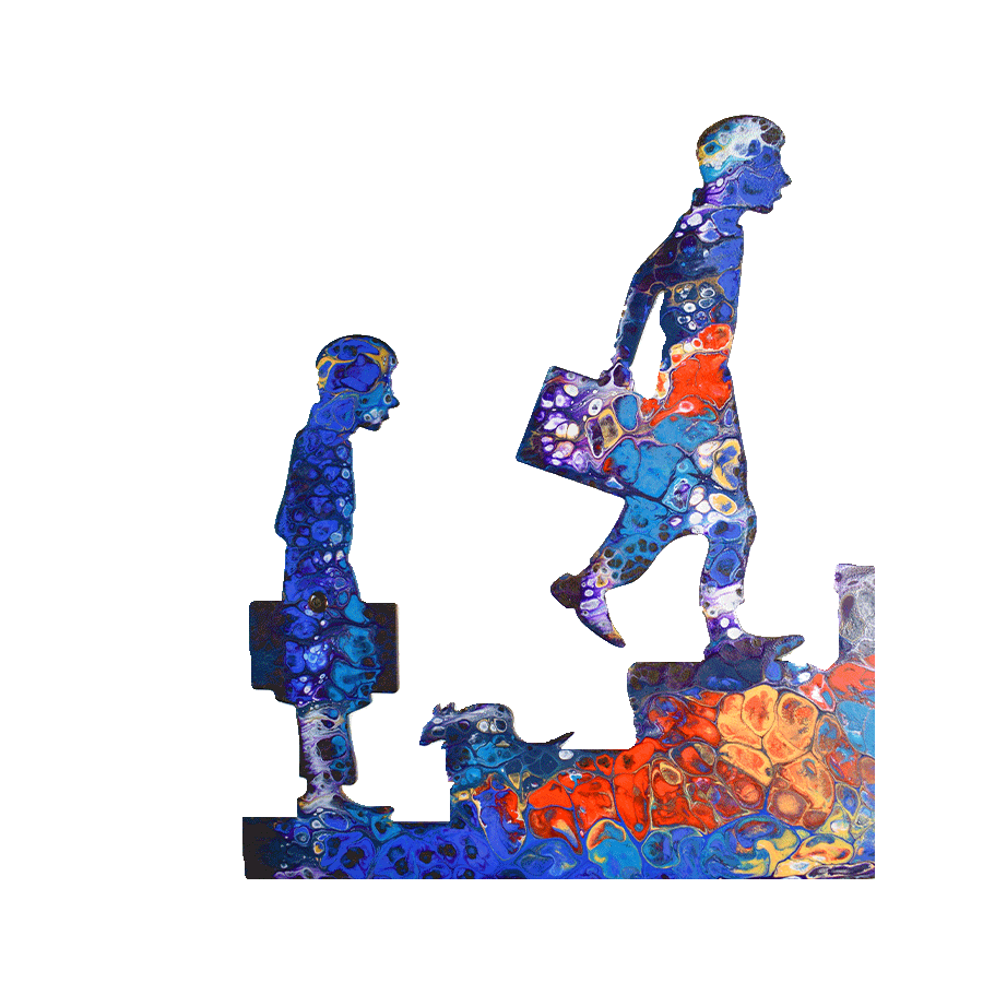 Produktabbildung 3 „On the stairs“