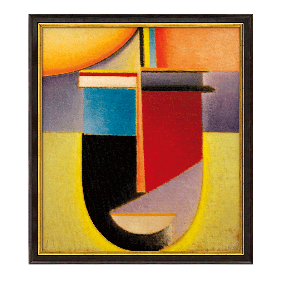 Produktabbildung 1 „Abstrakter Kopf: Sonne-Farbe-Leben“ (1926)