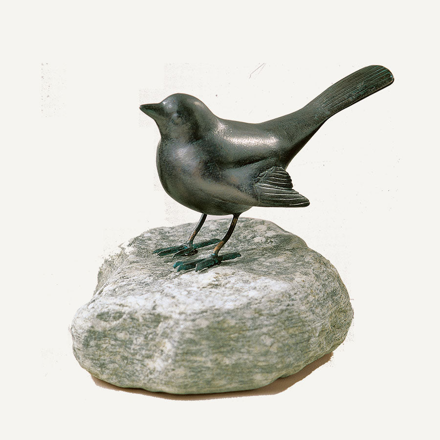 Produktabbildung 1 Gartenskulptur „Amsel“