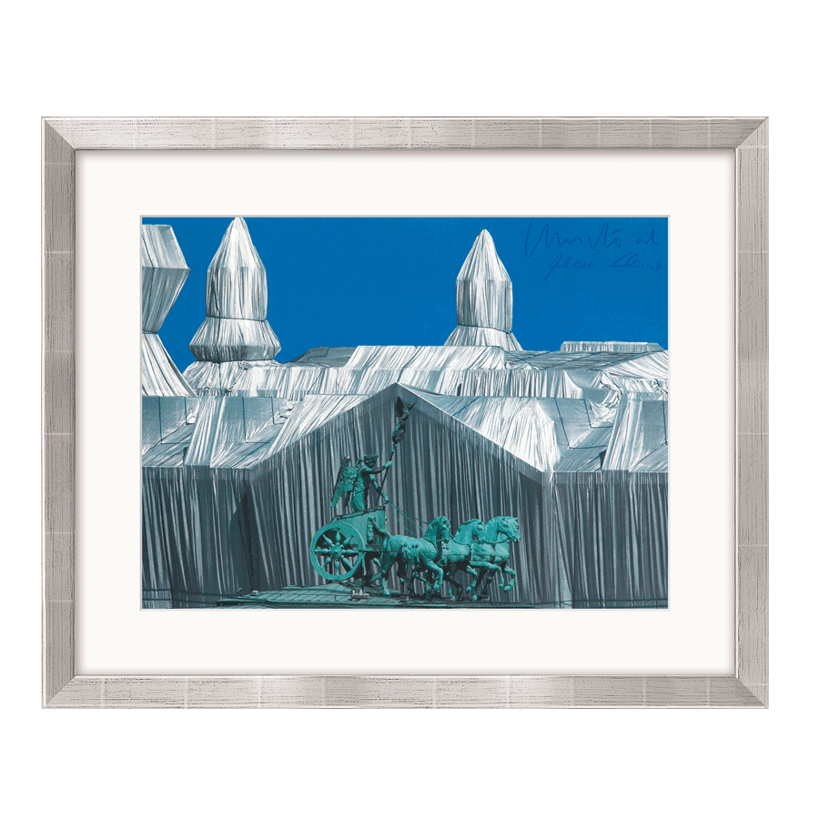 Produktabbildung 1 Tagesspiegel Edition „Verhüllter Reichstag mit Quadriga“ silber