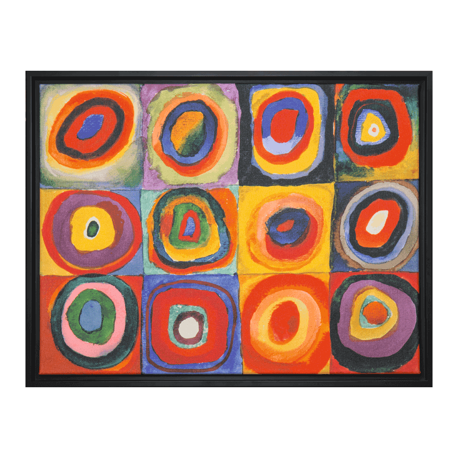 Produktabbildung 1 „Farbstudie Quadrate“ (1913)