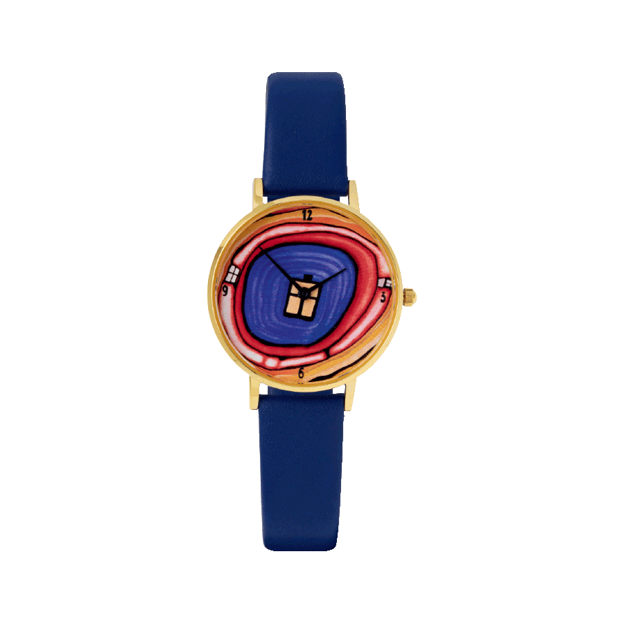 Produktabbildung 1 Künstler-Armbanduhr „Zeitfinder Seelenbaum“