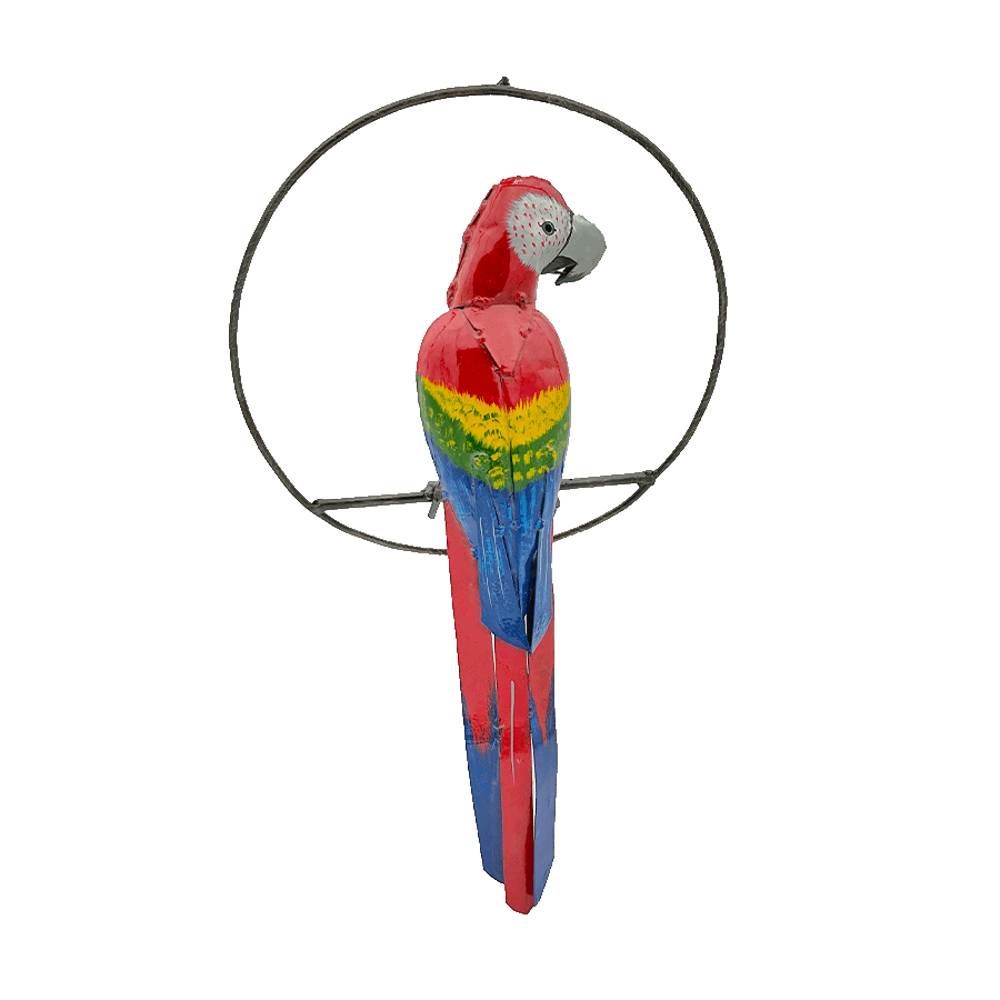 Produktabbildung 1 Gartenskulptur „Ara im Ring“