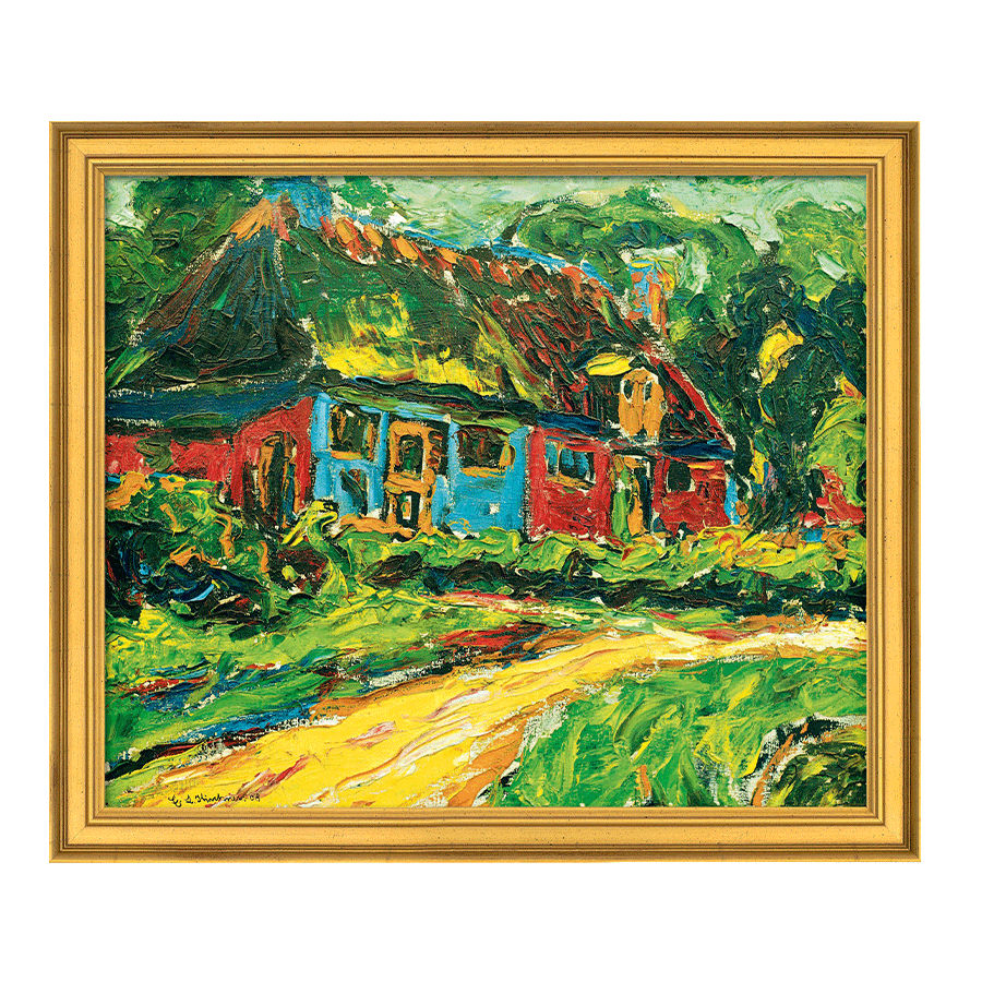 Produktabbildung 1 „Altes Haus auf Fehmarn“ (1908)