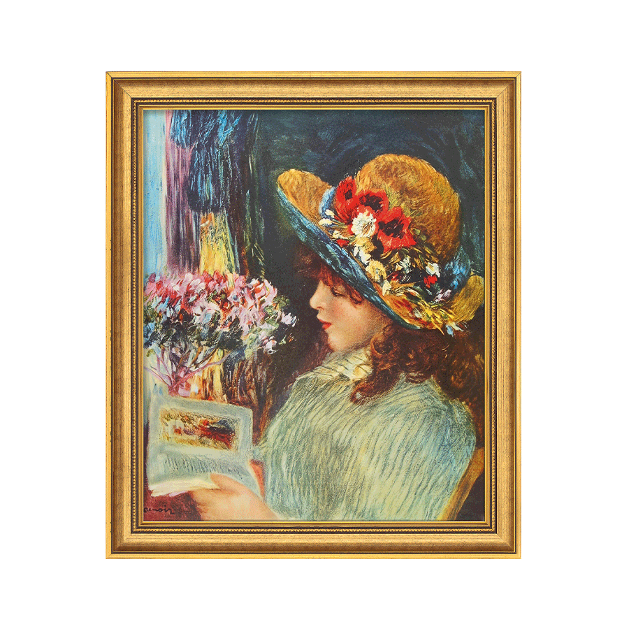 Produktabbildung 1 „Lesendes Mädchen“ (1886)