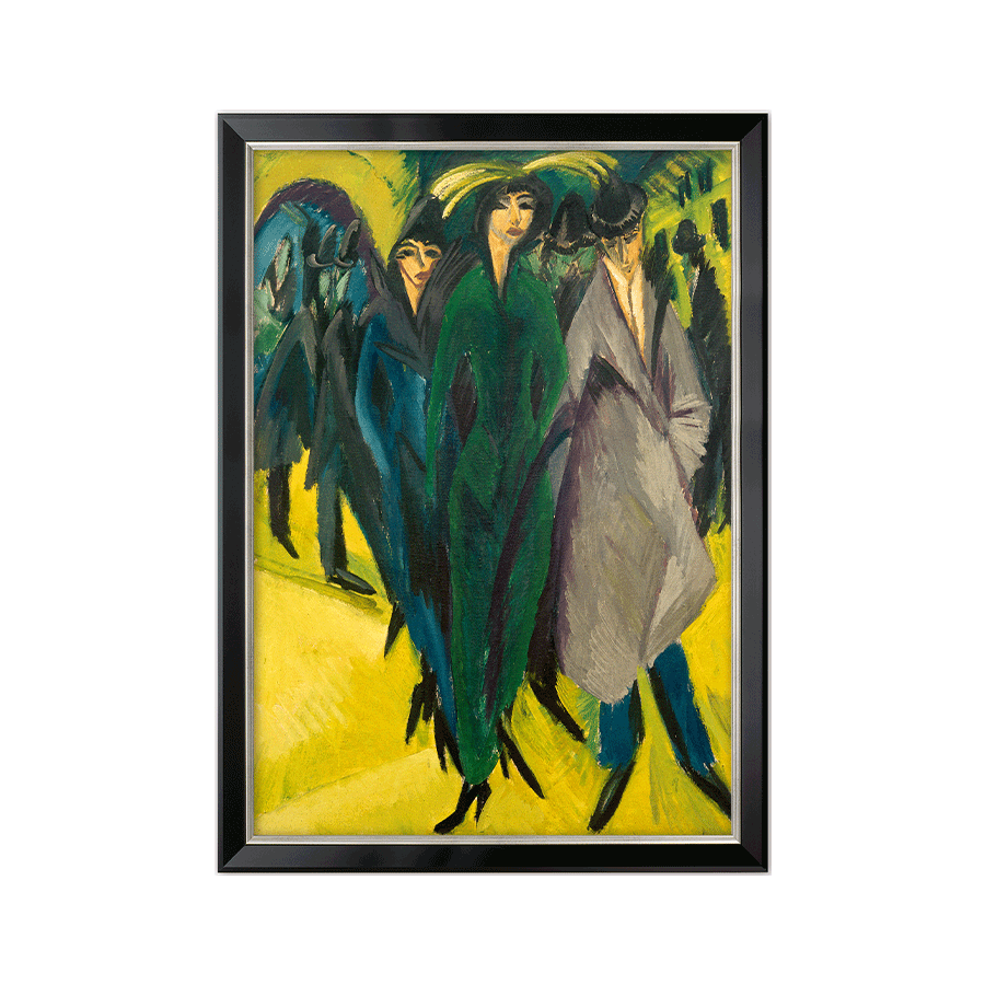 Produktabbildung 1 „Frauen auf der Straße“ (1915)