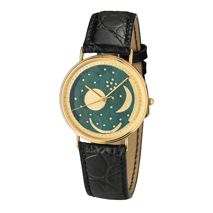 Produktabbildung 1 Künstler-Armbanduhr „Himmelsscheibe von Nebra“