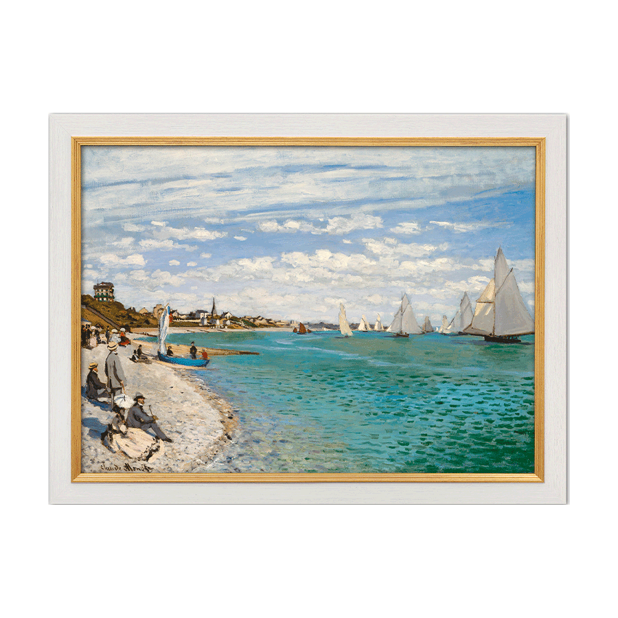 Produktabbildung 1 „Regatta in Sainte-Adresse“ (1867)