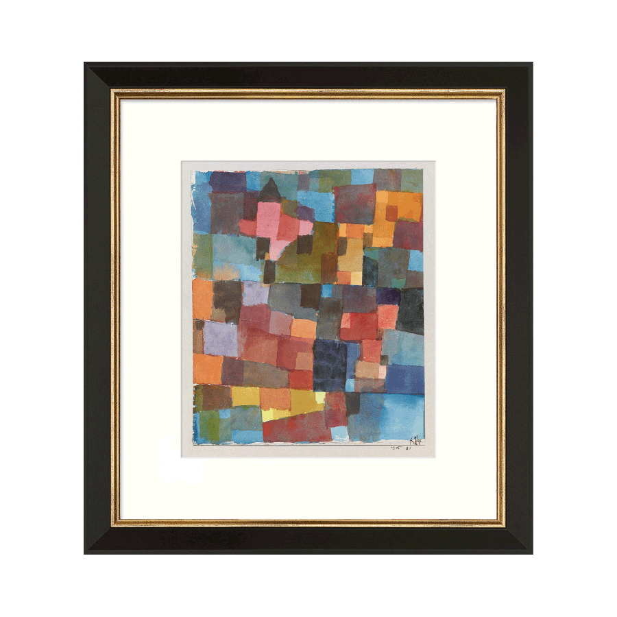 Produktabbildung 1 „Raumarchitekturen (auf Kalt-Warm)“ (1915)