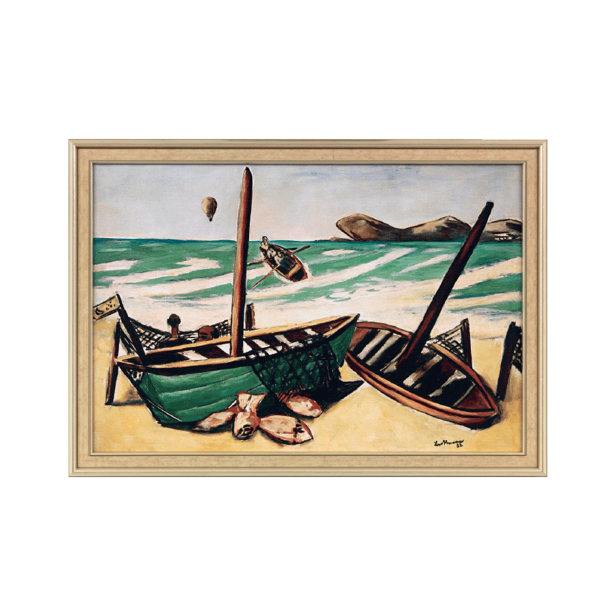 Produktabbildung 1 „Küstenlandschaft mit Ballon“ (1932)