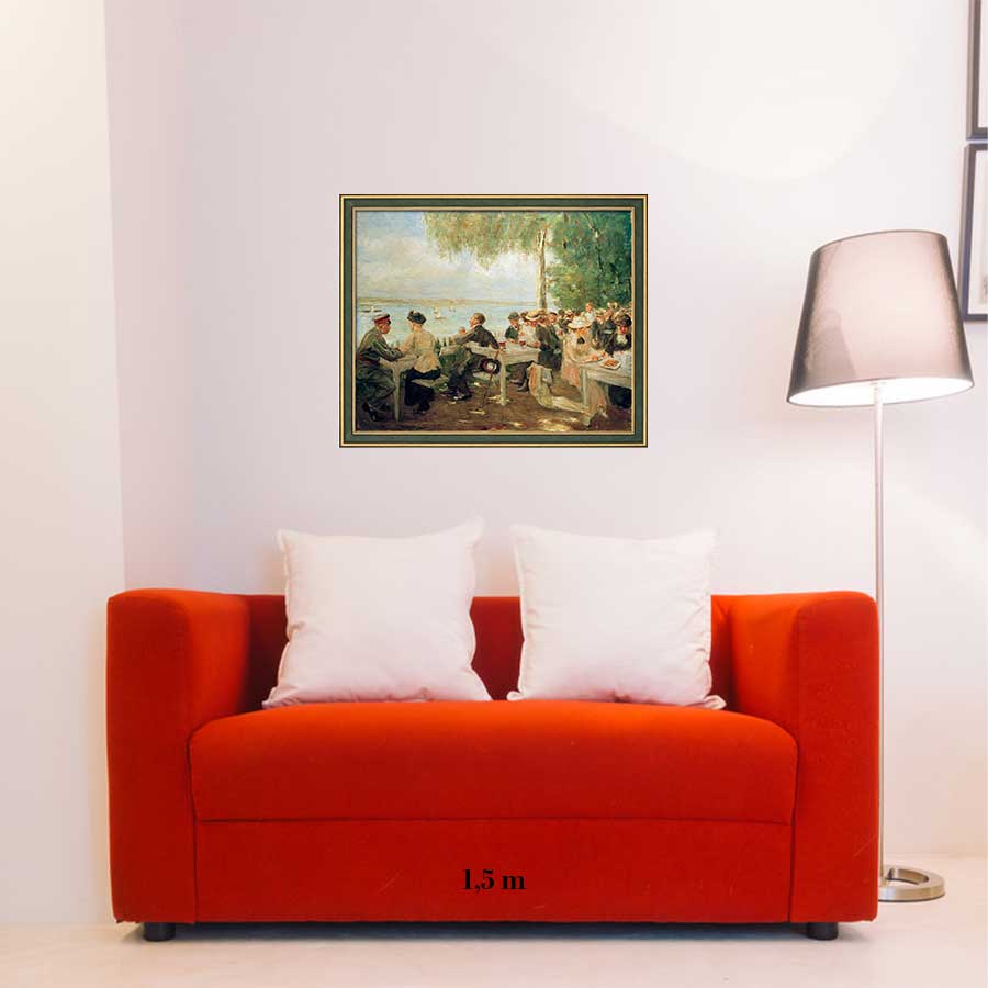 Produktabbildung 2 „Gartenlokal an der Havel – Nikolskoe“ (1916)