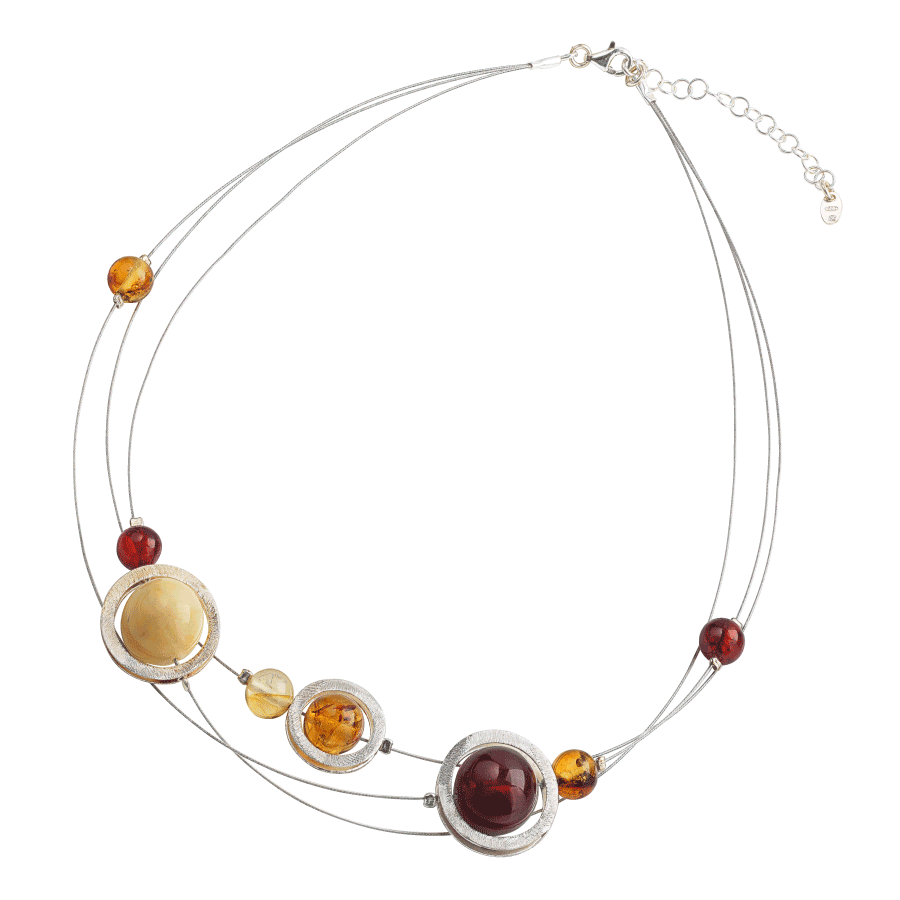 Produktabbildung 1 Collier „Sonne, Mond und Sterne“