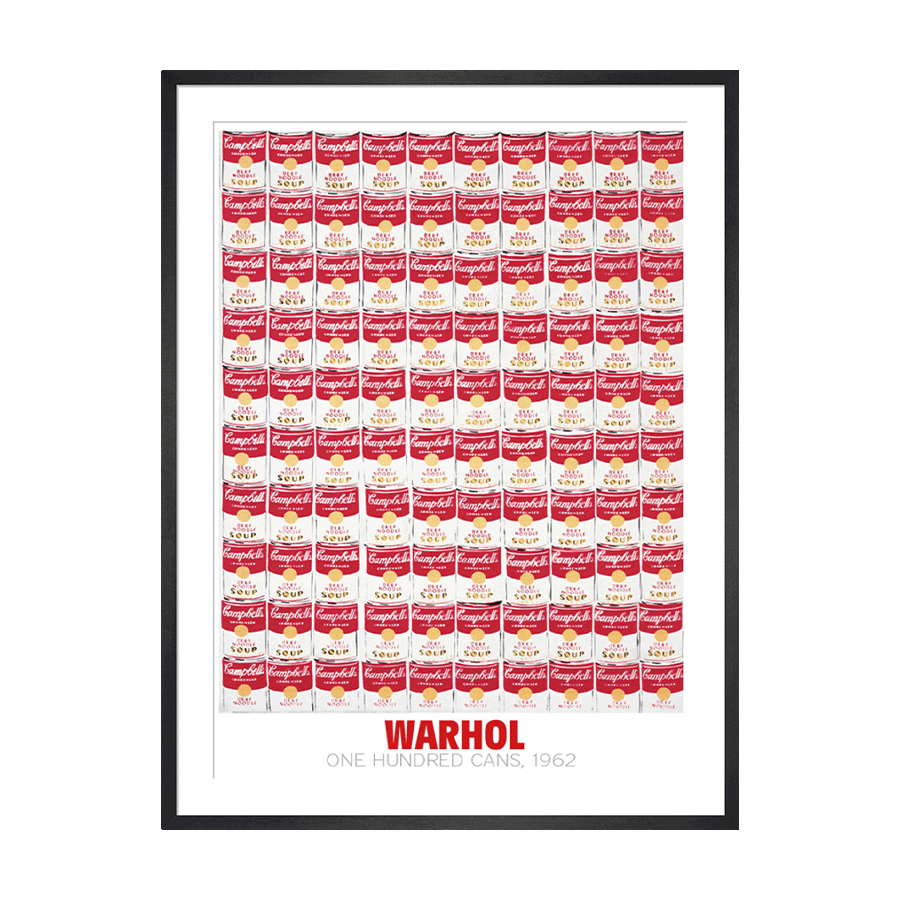 Produktabbildung 1 „One Hundred Cans“ (1962)