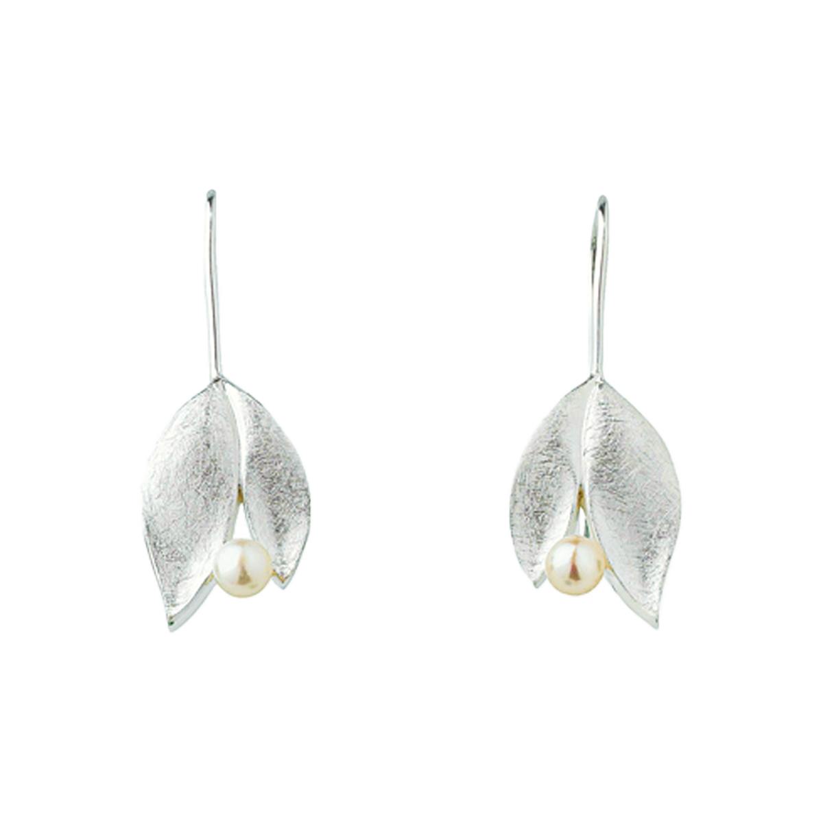 Produktabbildung 1 Ohrhänger „Silver Leaf“