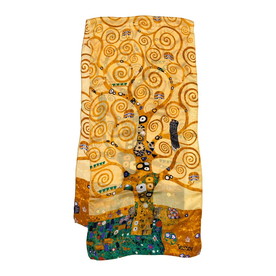 Produktabbildung 1 Seidenschal „Lebensbaum“