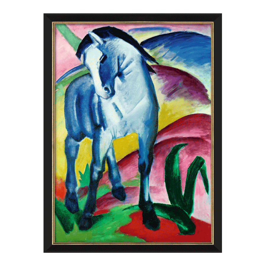 Produktabbildung 1 „Blaues Pferd I“ (1911)