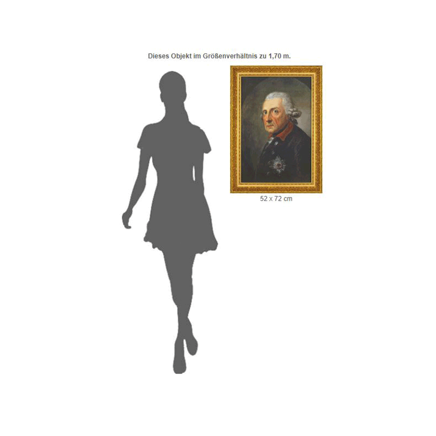 Produktabbildung 3 „Friedrich der Große, König von Preußen“ (1781)