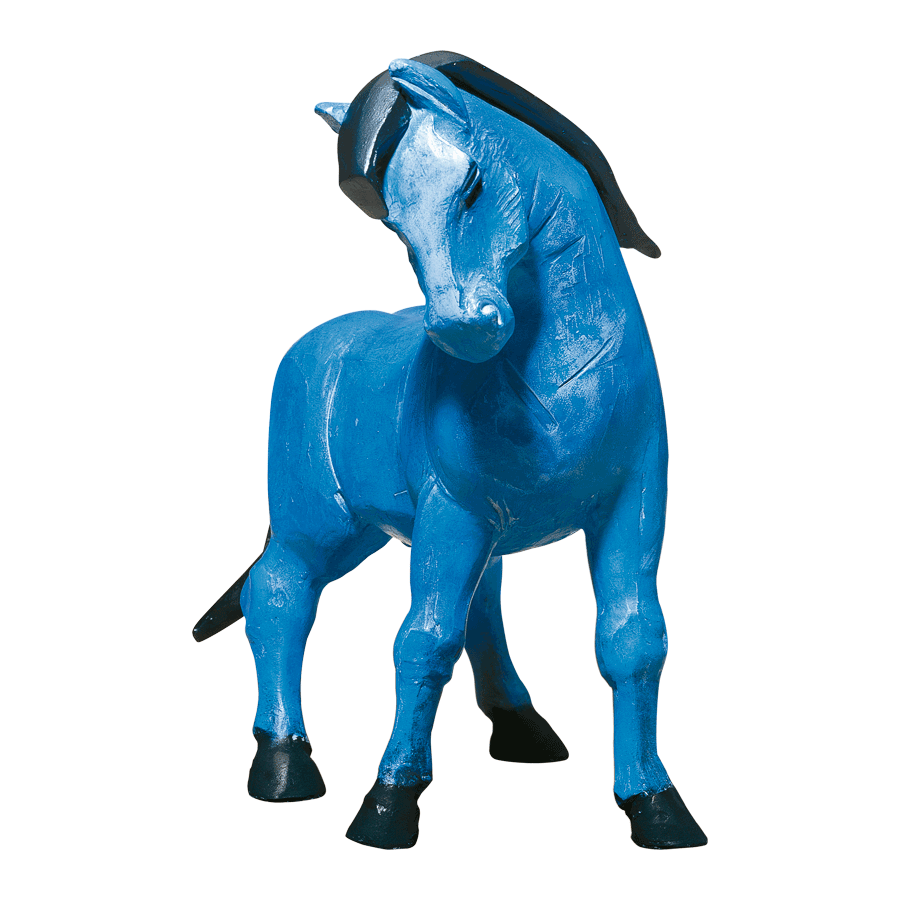 Produktabbildung 1 „Das blaue Pferd“