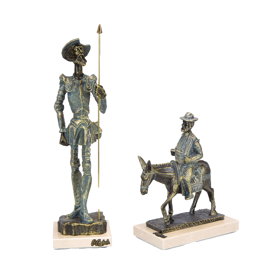 Produktabbildung 1 „Don Quijote & Sancho Panza en Burro“